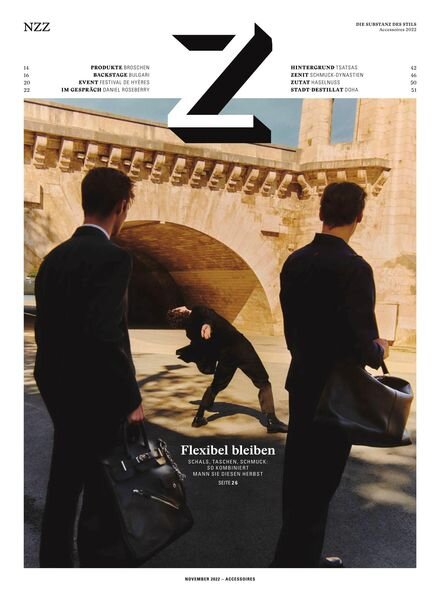 Z die Substanz des Stils – November 2022 Cover