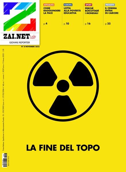 Zainet Lab – Novembre 2022 Cover
