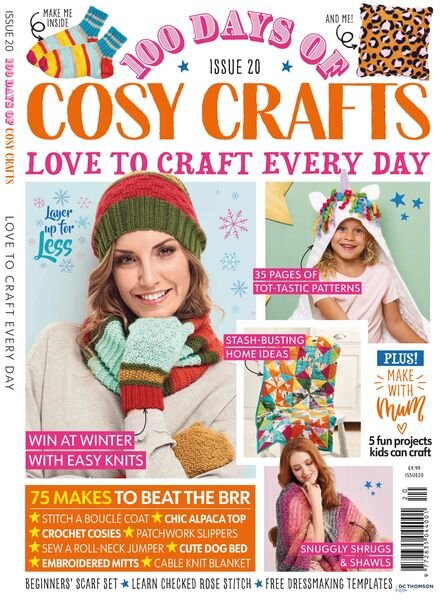 100 Days of Craft – December 2022 Cover