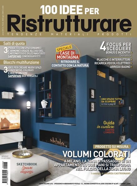 100 Idee per Ristrutturare – dicembre 2022 Cover
