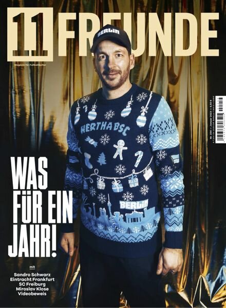 11 Freunde – Januar 2023 Cover