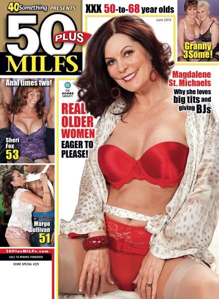 50Plus MILFs – June 2012 Cover