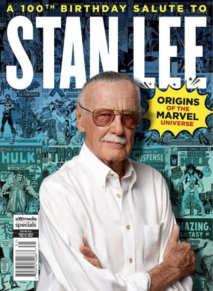 A 100th Birthday Salute to Stan Lee – November 2022 Cover