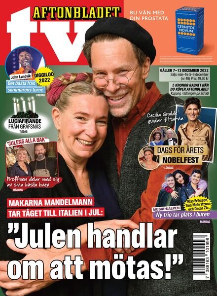 Aftonbladet TV – 05 december 2022 Cover