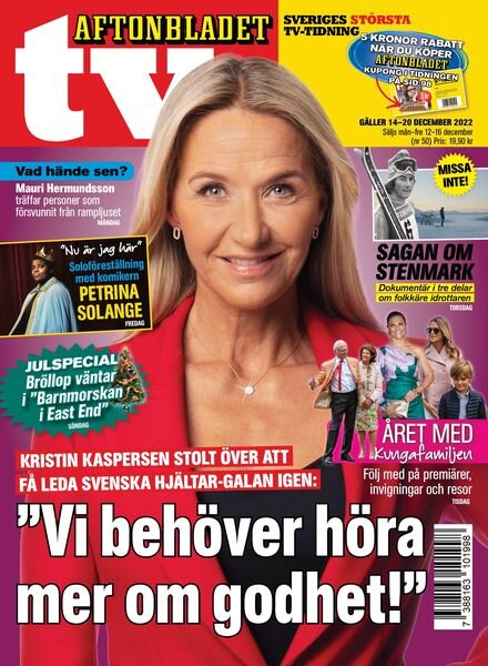 Aftonbladet TV – 12 december 2022 Cover