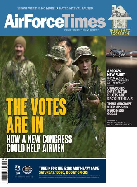 Air Force Times – December 2022 Cover