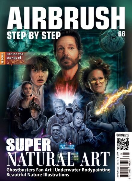 Airbrush Step by Step English Edition – Issue 66 – December 2022 Cover