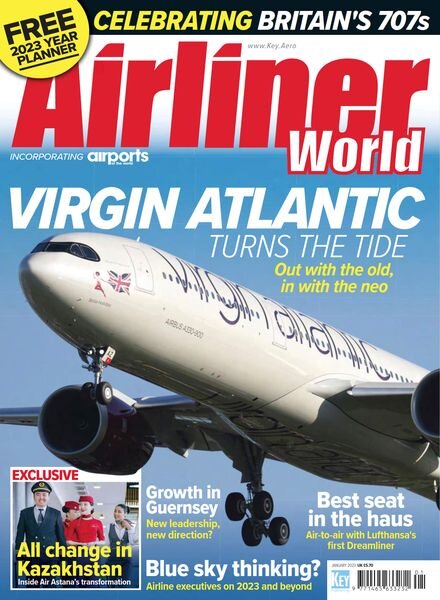 Airliner World – January 2023 Cover