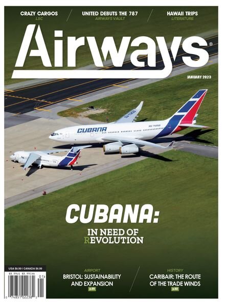 Airways Magazine – January 2023 Cover
