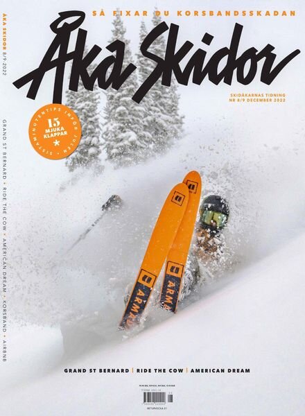 Aka Skidor – december 2022 Cover