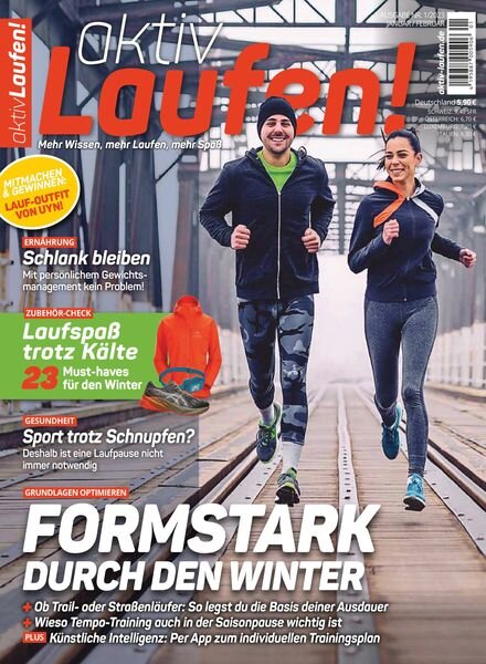 aktiv Laufen – Dezember 2022 Cover