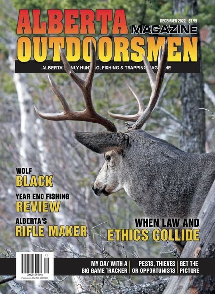 Alberta Outdoorsmen – Volume 24 Issue 8 – December 2022 Cover