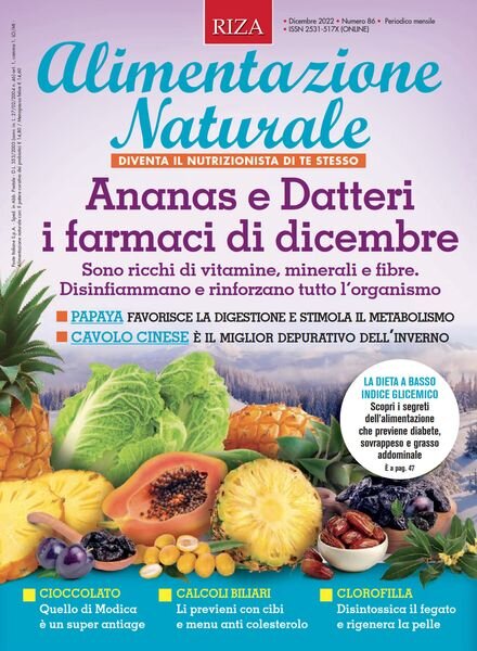 Alimentazione Naturale – Dicembre 2022 Cover