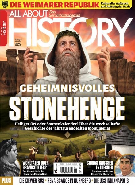 All About History German Edition – Dezember 2022 Cover