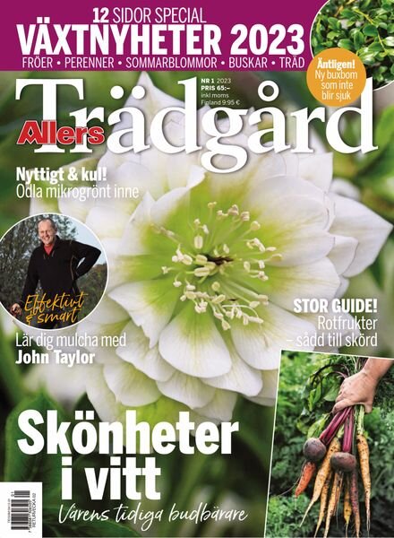 Allers Tradgard – januari 2023 Cover