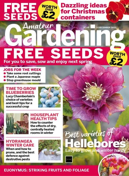 Amateur Gardening – 03 December 2022 Cover