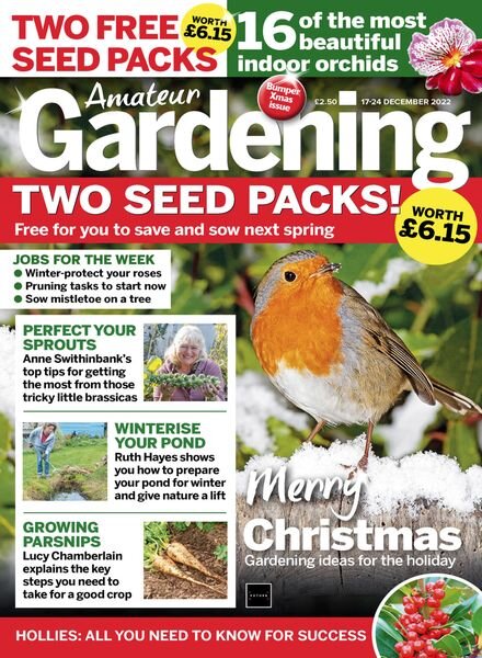 Amateur Gardening – 17 December 2022 Cover