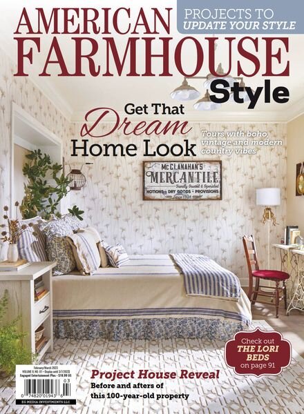 American Farmhouse Style – February-March 2023 Cover
