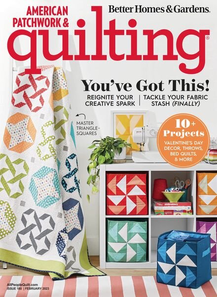 American Patchwork & Quilting – February 2023 Cover