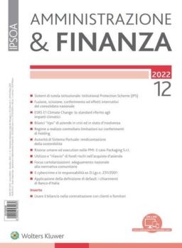 Amministrazione & Finanza – Dicembre 2022