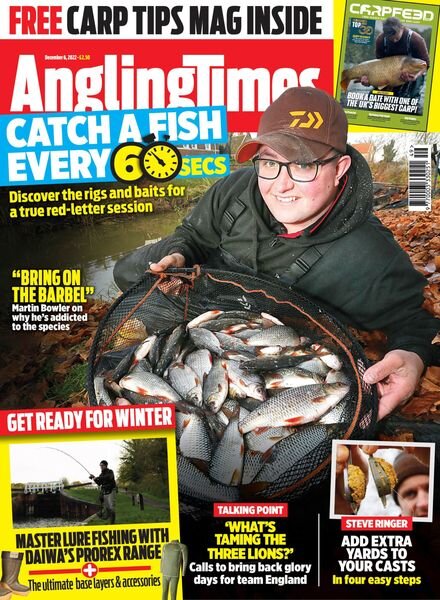 Angling Times – 06 December 2022 Cover
