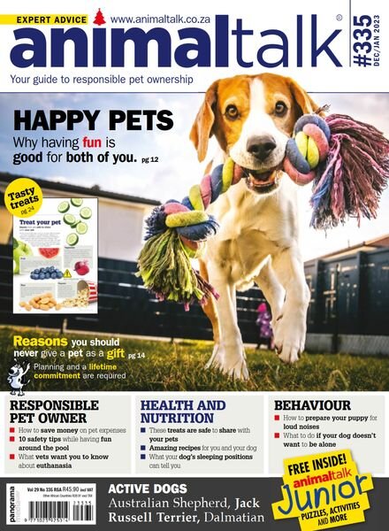 Animal Talk – November 2022 Cover