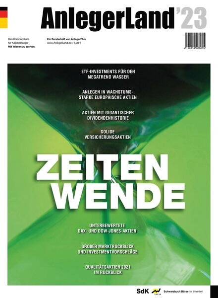 AnlegerPlus – Dezember 2022 Cover