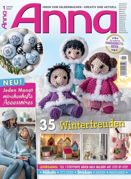 Anna Germany – Januar 2023 Cover