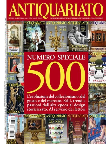 Antiquariato – Dicembre 2022 Cover