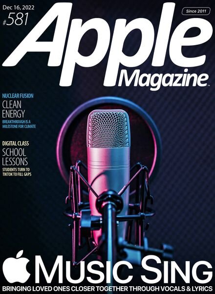 AppleMagazine – December 16 2022 Cover