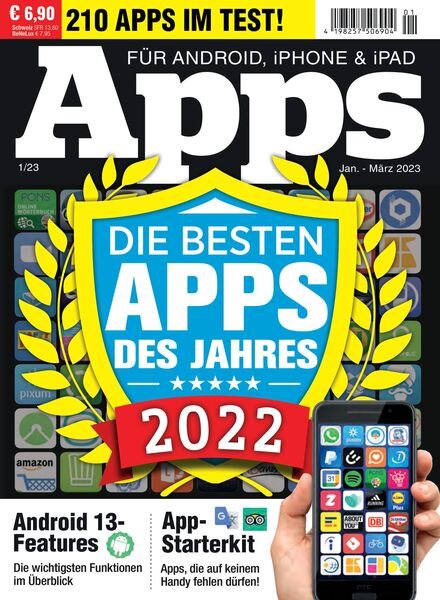 Apps Magazin – Januar 2023 Cover