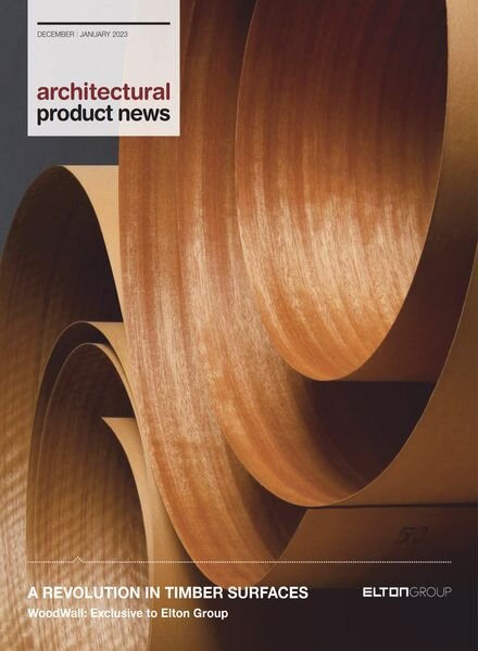 Architectural Product News – December 2022 Cover