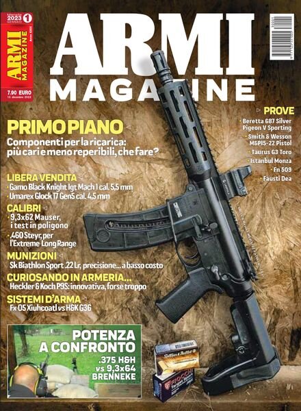 Armi Magazine – Gennaio 2023 Cover