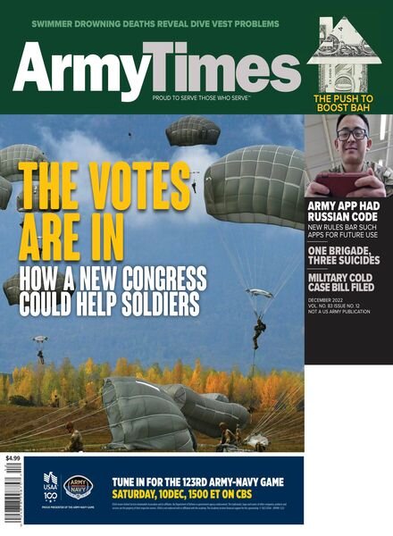 Army Times – December 2022 Cover
