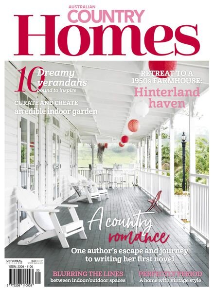Australian Country Homes – November 2022 Cover