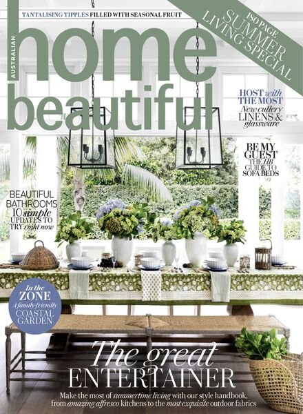 Australian Home Beautiful – January 2023 Cover