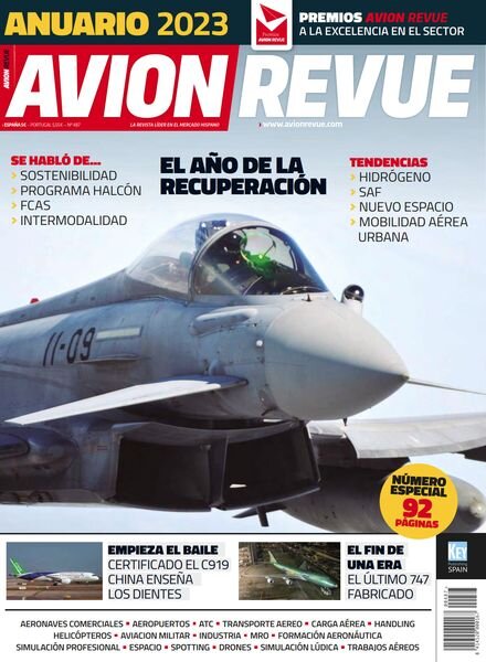 Avion Revue Internacional – Anuario 2023 Cover