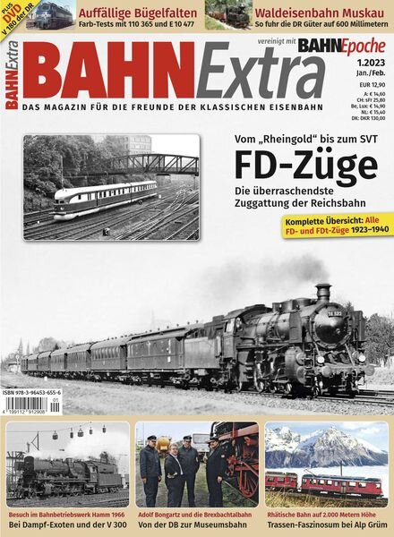 Bahn Extra – Januar-Februar 2023 Cover