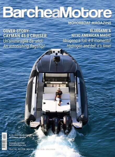 Barche a Motore – Dicembre 2022 – Gennaio 2023 Cover