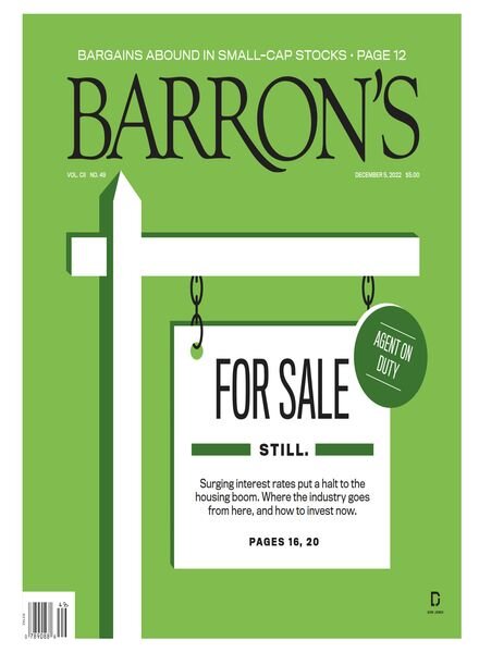 Barron’s – December 5 2022 Cover