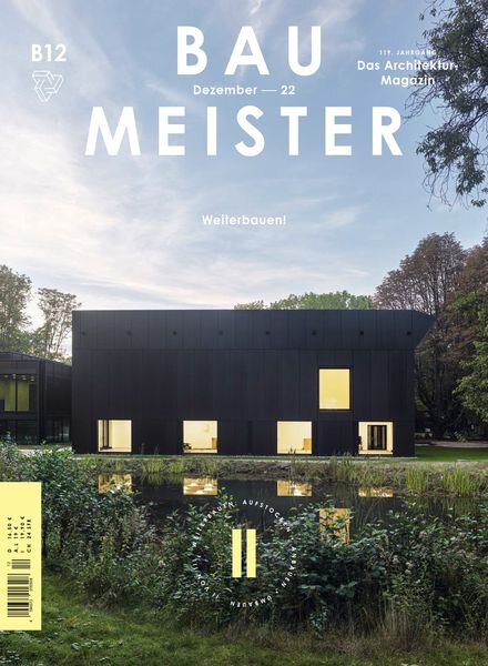 Baumeister – Dezember 2022 Cover