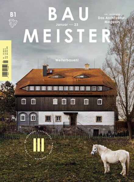 Baumeister – Januar 2023 Cover