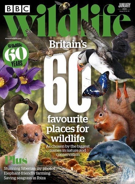 BBC Wildlife – January 2023 Cover