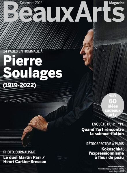 Beaux Arts – Decembre 2022 Cover