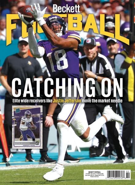 Beckett Football – February 2023 Cover