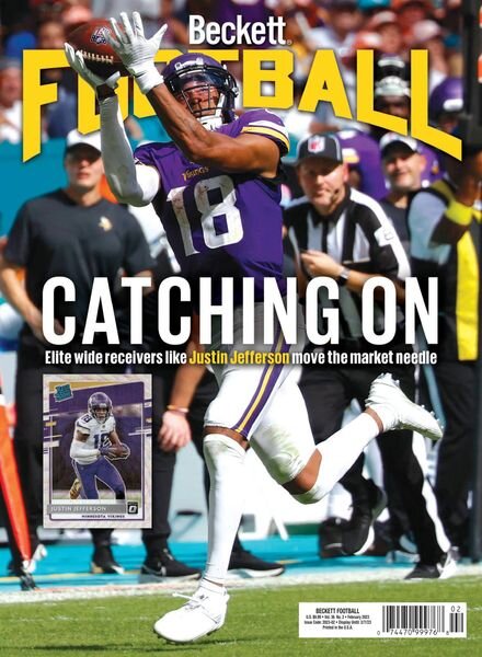 Beckett Football – January 2023 Cover