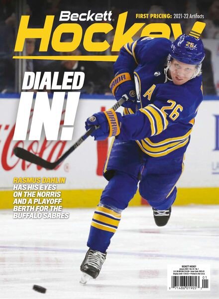 Beckett Hockey – January 2023 Cover