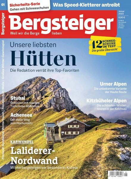 Bergsteiger – Januar 2023 Cover