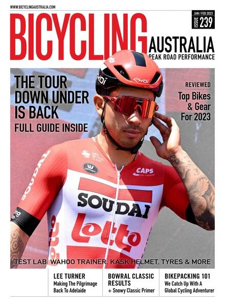 Bicycling Australia – Issue 239 – January-February 2023 Cover