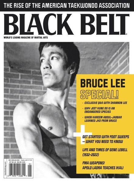 Black Belt – December-January 2022 Cover